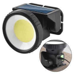 POWERMASTER WH-9968B COB 2 BEYAZ + 2 KIRMIZI IŞIK 4 MODLU SOLAR+TYPE C ŞARJLI KAFA LAMBASI FENERİ