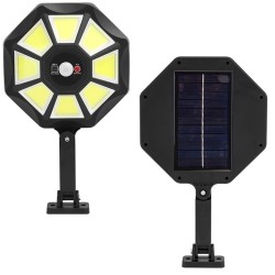 POWERMASTER ZB-168B KUMANDALI 3 KADEMELİ 168 COB LEDLİ SENSÖRLÜ BEYAZ SOLAR AYDINLATMA