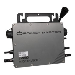 POWERMASTER EM800 800 WATT SOLAR MICRO INVERTER AC220 VOLT TRİFAZE ŞEBEKE BAĞLANTILI MPPT İNVERTÖR